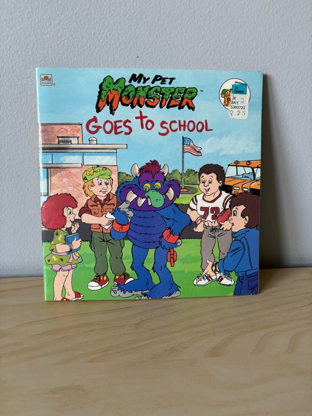 My Pet Monster Goes to School - 1986 (Golden Book) 📖